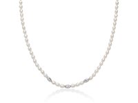 Collana Miluna Donna Pepite di perle in Argento Perla PCL6655B